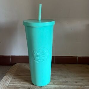 Matte Mint green starbucks tumbler